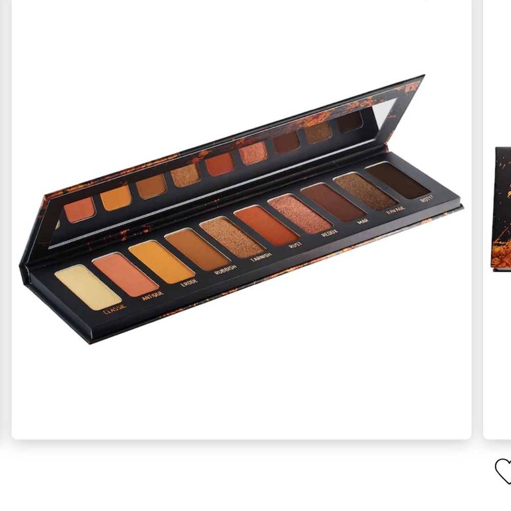 Melt rusk eyeshadow palette